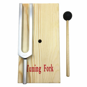 Luxury aluminum alloy 440HZ tuning fork music tuning fork <b>physics</b> experiment tuning fork acoustic experiment cross-border supply - Product Image 1