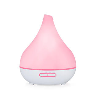 Difusor de Aromas Jcsy 314, Humidificador Ultrasónico de 500 ml, Base de Madera Blanca, para Uso en el Hogar y Dormitorio - Product Image 3