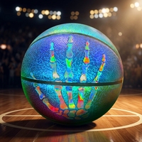 Ballon de basketball taille 7 en cuir PU, officiel pour adultes, personnalisable avec logo, pour entraînement et matchs en extérieur et en intérieur, vente en gros usine