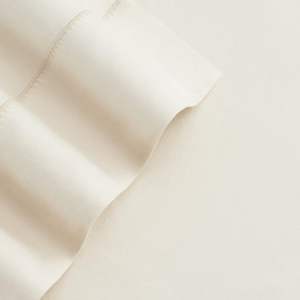 Ensemble de literie en mélange de lin de luxe Draps réfrigérants et respirants classiques Ensemble de draps ultra doux et faciles à installer - Product Image 4