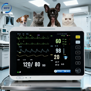 Monitor Veterinario Portátil Multifuncional con Accesorios Completos, Incluyendo Sonda, Cable y Brazalete, para Hospital <span class=keywords><strong>de</strong></span> Animales - Product Image 4