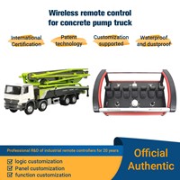 hydraulique joystick vanne directionnelle 4 leviers camion grue radio kits de télécommande intelligents
