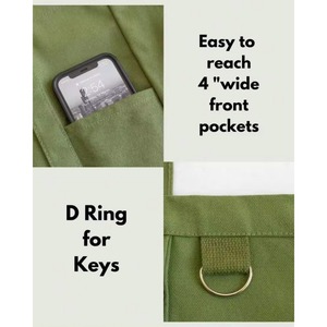 Bolsa de Lona Grande con Certificación BSCI, con 2 Bolsillos Delanteros y Compartimento para Portátil, Bolso de Mano para Profesoras (Muestra Gratis) - Product Image 5