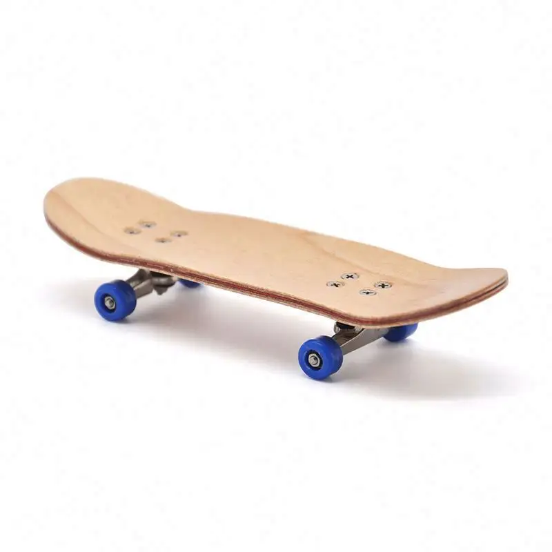Custom Various Graphic wooden fingerboard deck complete with truck and upgraded CNC bearing wheels Wood Skateboards