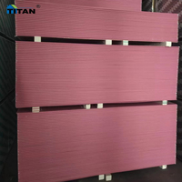 Panneau de gypse pour cloisons sèches Panneau de plafond en plâtre résistant à l'eau 2440mm x 1220mm x 18mm Panneau de gypse 3/4 pouces