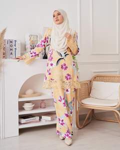 SIPO ईद नवीनतम डिजाइन Abaya गर्म बेचने Baju Kurung फैशन के नए मॉडल Baju <span class=keywords><strong>Kebaya</strong></span> मलेशिया में लंबी पोशाक महिलाओं के लिए मुस्लिम - Product Image 3