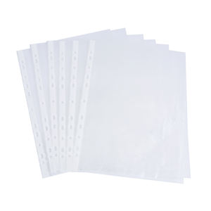 Foska Anti-Glare Kết Thúc Pha Lê Rõ Ràng A4 FC Thư Kích Thước Hợp Pháp Kích Thước Nhựa Văn Phòng Trang Bảo Vệ Tay Áo Cho 11 Vòng Chất Kết Dính - Product Image 1