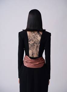 ชุดสูทลายจุดสำหรับผู้หญิงชุดสูทแฟชั่นสำหรับผู้หญิงสไตล์หรูหรา - Product Image 5