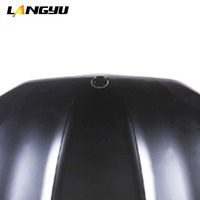 LANGyu 2017-2023 Accessoires de carrosserie automobile, capot moteur style M5 en alliage d'aluminium pour BMW Série 5 G30 G38