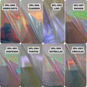 Paquete de 20 Hojas de Papel Iridiscente para Manualidades - Product Image 5