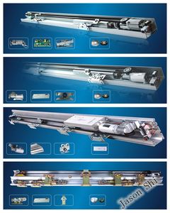 Động cơ cho cửa trượt tự động đôi cửa trượt tự động hệ thống mở cửa động cơ với cảm biến vi sóng - Product Image 6