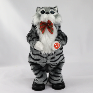 Gato de Peluche Electrónico <span class=keywords><strong>que</strong></span> Canta <span class=keywords><strong>y</strong></span> Baila, Juguetes de Peluche de Gato - Product Image 2