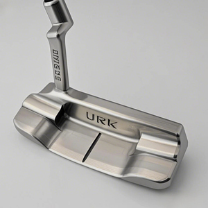 Custom Handgesneden Handgestempeld Logo Luxe Roestvrijstalen Golfclub <span class=keywords><strong>Putters</strong></span> Ijzers Kop Met Of Zonder Schacht En Grip