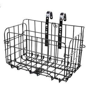 Cesta para Bicicleta, Bolsa de Alambre Metálica Plegable, Bolsa Delantera, Cesta Colgante Trasera para Bicicleta de Montaña, Bicicleta Plegable - Product Image 2