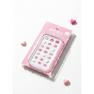 Pegatinas de uñas para niños con diseño de princesa, para uñas de manos y de pies, fórmula K Beauty, cuidado diario de la piel, para todo tipo de piel - Product Image 1