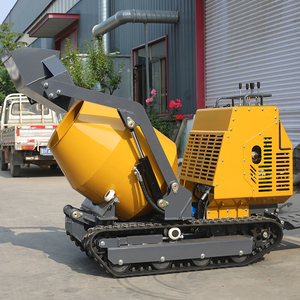 Mini-bétonnière automotrice sur chenilles <span class=keywords><strong>de</strong></span> haute qualité avec moteur diesel et essence, à vendre - Product Image 3