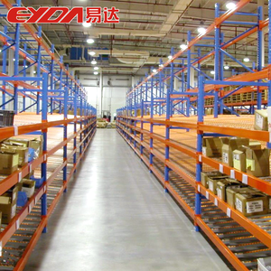 Gran oferta, estante de almacenamiento por gravedad de Servicio Ligero, sistema de estantería de rodillos de flujo de cartón, almacenamiento de almacén, equipo de almacenamiento de carga - Product Image 3