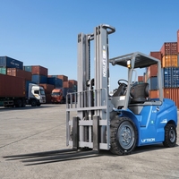 Peralatan Pengangkut Material 4000kg Liftron CPD40D Forklift Elektrik Counterbalance