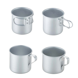 Tazas de Camping de Aluminio DF22, Portátiles, para Uso en Exteriores, para Todas las Estaciones - Product Image 3