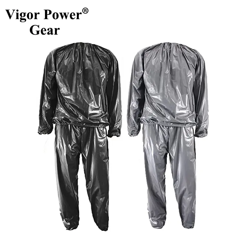 Unisex Anti-Rip Pvc Zweet Sauna Pak Neopreen Gym Fitness Workout Kleding Voor Gewichtsverlies Voor Kinderen