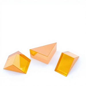 Prisma Triangular Óptico de Zinco Seleneto (ZnSn) CVD em Ângulo Reto Personalizável Sem Revestimento - Product Image 4