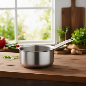 Pentola Chef Classic Straight Saucepan da 1,5 litri in acciaio inossidabile per uso su piano cottura - Product Image 3