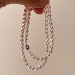 Collier Aérosol S925 en Argent Pur, Design Frais, Univers Rêveur, Étoile Scintillante, Zircon Diamant pour Clavicule, Colliers Perles - Product Image 1