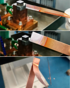 Máquina de soldadura de difusión hidráulica de Gas de resistencia de tiras de cobre Industrial neumática de 3Mm - Product Image 6