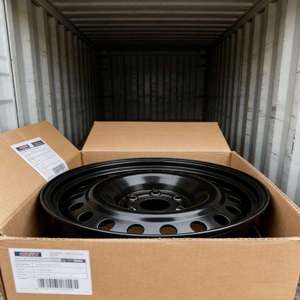 Vente directe usine – Jante en acier de 19 pouces pour véhicule à énergie nouvelle, assemblage de roue de secours pleine grandeur pour véhicule de tourisme - Product Image 5