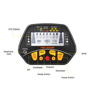 금에 대한 고감도 지하 금속 탐지기 - Product Image 4