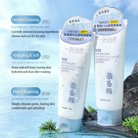 Nettoyant visage à l'extrait de plantes TWG RTS 100g, nettoyage doux, hydratant, pour femmes, nettoyant visage rafraîchissant aux acides aminés