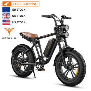 Bicicleta Eléctrica Engwe M20 con Batería de Litio de 13AH, Llantas Gruesas de 20 Pulgadas, Doble Suspensión, Estilo Moped, Personalizable de Fábrica - Product Image 1