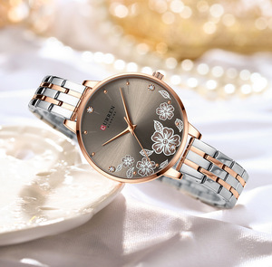 Reloj de Cuarzo CURREN 9068 con Manecillas Luminosas para Mujer, Deportivo, Elegante y Ejecutivo, 35 mm, Aleación, Acero Inoxidable de Lujo, con Calendario - Product Image 5