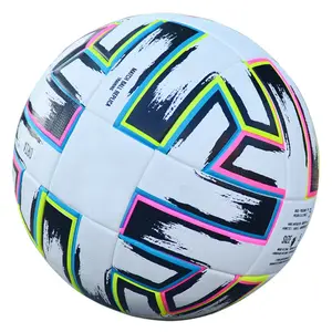 आधिकारिक आकार फुटबॉल की गेंद कस्टम पेशेवर थर्मल बंधुआ प्रतियोगिता खेल प्रशिक्षण फुटबॉल पु फुटबॉल की गेंद