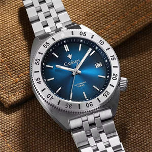 Reloj CADISEN 8230 <span class=keywords><strong>GMT</strong></span> para Hombre Automático Mecánico de Pulsera Luminoso Azul 100m Impermeable Relojes de Buceo para Hombre Reloj Hombre - Product Image 4