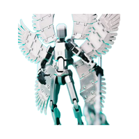 Figuras de Acción Impresas, Robots de Juguete, Figura T13, Robot Unisex para Niños, Personalizable en Color y Tamaño, Estatua de Robot Impresa en 3D