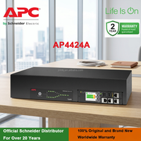 APC AP4424A 32A 230V Fase Tunggal 2U Rak ATS Saklar Transfer Otomatis Catu Daya Redundan untuk Server Rak