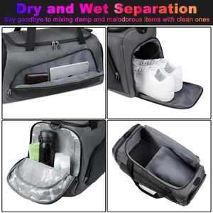 <span class=keywords><strong>Sac</strong></span> <span class=keywords><strong>de</strong></span> <span class=keywords><strong>sport</strong></span> léger et tendance, résistant à l'eau, avec fermeture éclair antivol, grande capacité, pliable, design <span class=keywords><strong>de</strong></span> voyage - Product Image 4