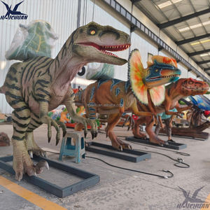 Animatronic Parque de Atracciones Modelo Dilophosaurus Velociraptor Niños Dinosaurio Paseos para <span class=keywords><strong>Centro</strong></span> <span class=keywords><strong>Comercial</strong></span> - Product Image 6