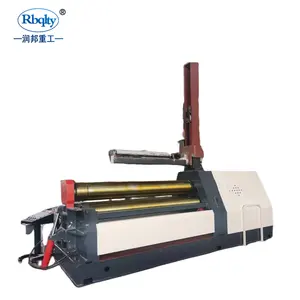 Rbqlty Placa de flexión de la máquina de laminación de 4 rodillos de flexión de la máquina para la placa de acero de hierro