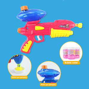 Nieuw Ontwerp 2 In 1 Spelen Bubble En Plastic Waterpistool Speelgoed Zomer Outdoor Kinderen Speelgoed Waterpistolen - Product Image 4
