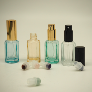 Buen <span class=keywords><strong>precio</strong></span> 3ml 6ml 9ml Print Glass Attar <span class=keywords><strong>Perfume</strong></span> Oil Botella octogonal con Roll on 12ml <span class=keywords><strong>Perfume</strong></span> Attar Fancy Spray Bottle - Product Image 5