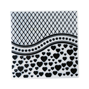 <span class=keywords><strong>Pas</strong></span> <span class=keywords><strong>cher</strong></span> Offre Spéciale Personnalisé Dossier de Gaufrage En Plastique Pour Bricolage Mode Dossier de Gaufrage - Product Image 4