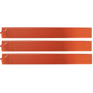 Bande chauffante flexible en caoutchouc silicone pour extrudeuse de lit chauffant d'imprimante 3D, taille personnalisée 12V 24V - Product Image 1