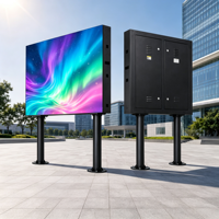 Écran LED fixe extérieur P4 P5, mur publicitaire, étanche IP65, fréquence de rafraîchissement 7680Hz, écran couleur pour affichage numérique