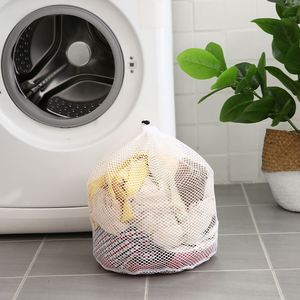 Nouveau sac à linge spécial lavage en machine avec cordon de serrage pour soutien-gorge, anti-déformation, sac de lavage en maille - Product Image 5
