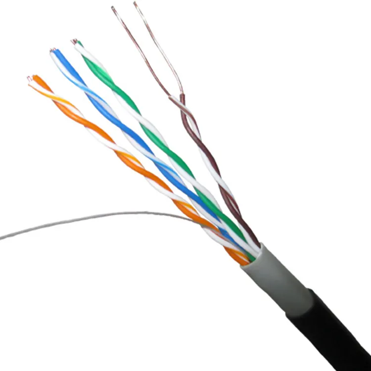 fiber optic utp rj45 cat 5 cable 305m box waterproof lan communication cable