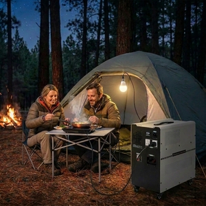 แบตเตอรี่ LiFePO4 2000W สถานีพลังงานแสงอาทิตย์แบบพกพาความจุสูง - Product Image 2