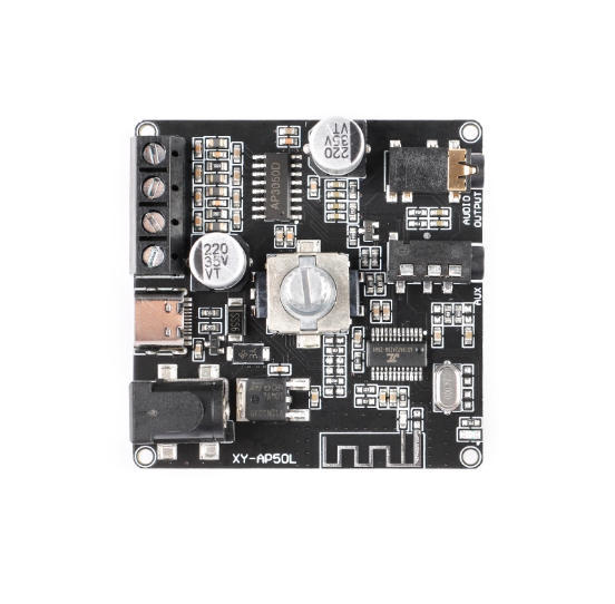 Original XY-AP50L Stereo Digital Amplifier Board Module 12V/24V2.0 Dual Channel Knob Volume Adjustment Switch Module