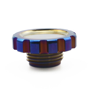 Bouchon de réservoir d'huile en alliage d'aluminium bleu pour Vigo Dmax, pièce de modification moteur - Product Image 2